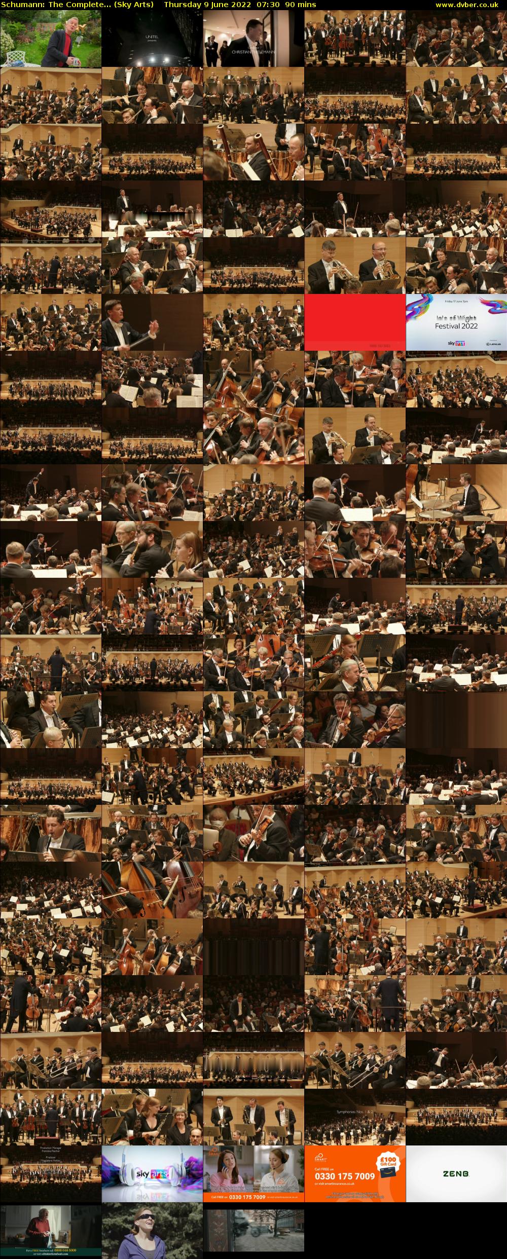 Schumann: The Complete... (Sky Arts) Thursday 9 June 2022 07:30 - 09:00