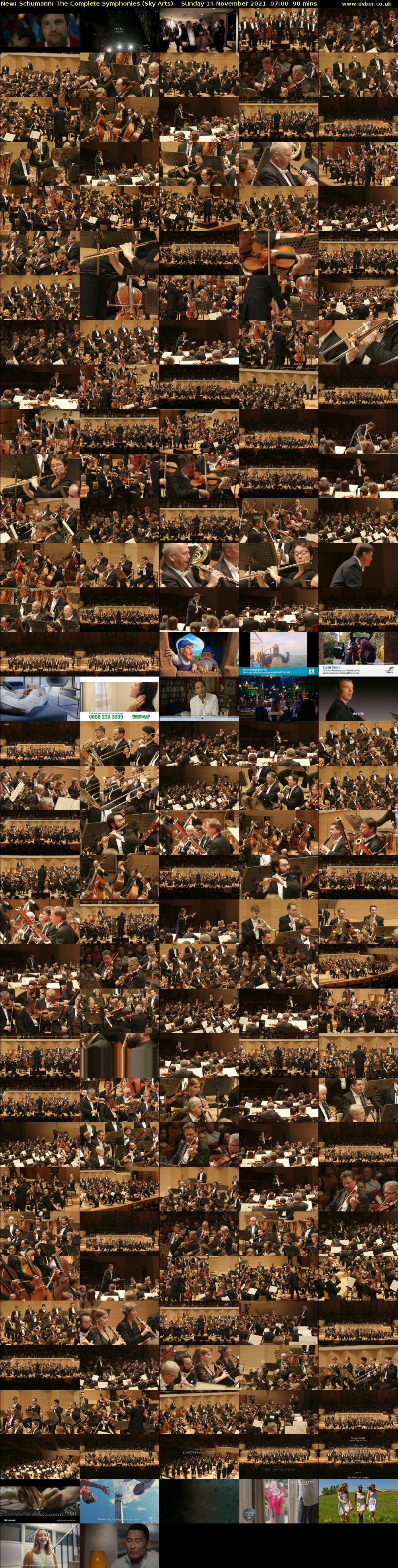 Schumann: The Complete Symphonies (Sky Arts) Sunday 14 November 2021 07:00 - 08:30