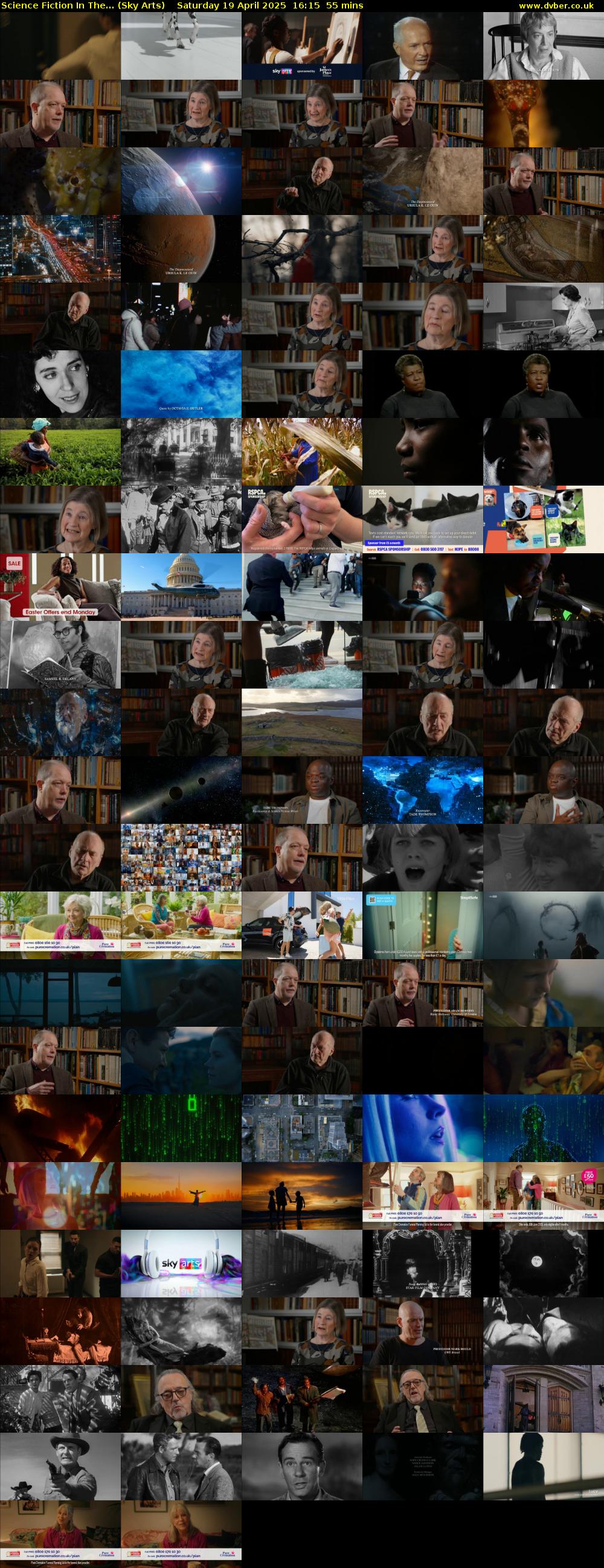 Science Fiction In The... (Sky Arts) Saturday 19 April 2025 16:15 - 17:10