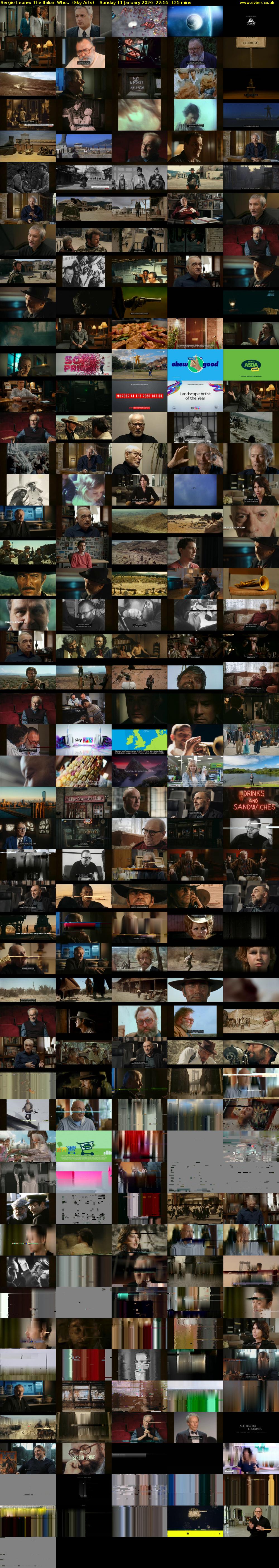 Sergio Leone: The Italian Who... (Sky Arts) Sunday 11 January 2026 22:55 - 01:00