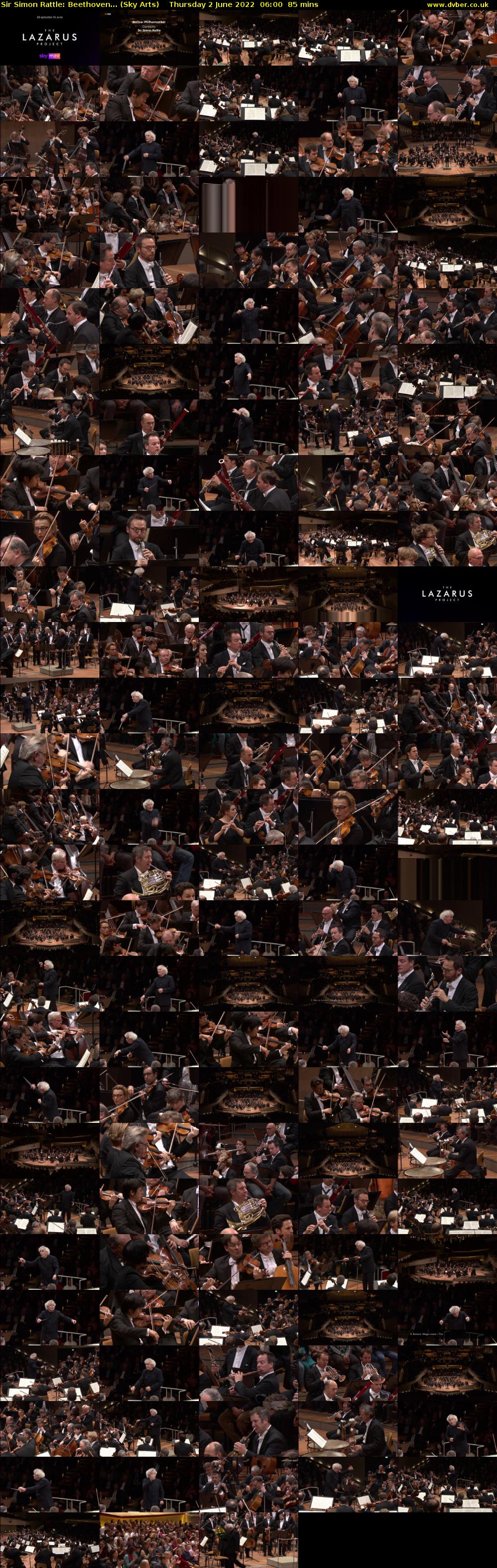 Sir Simon Rattle: Beethoven... (Sky Arts) Thursday 2 June 2022 06:00 - 07:25