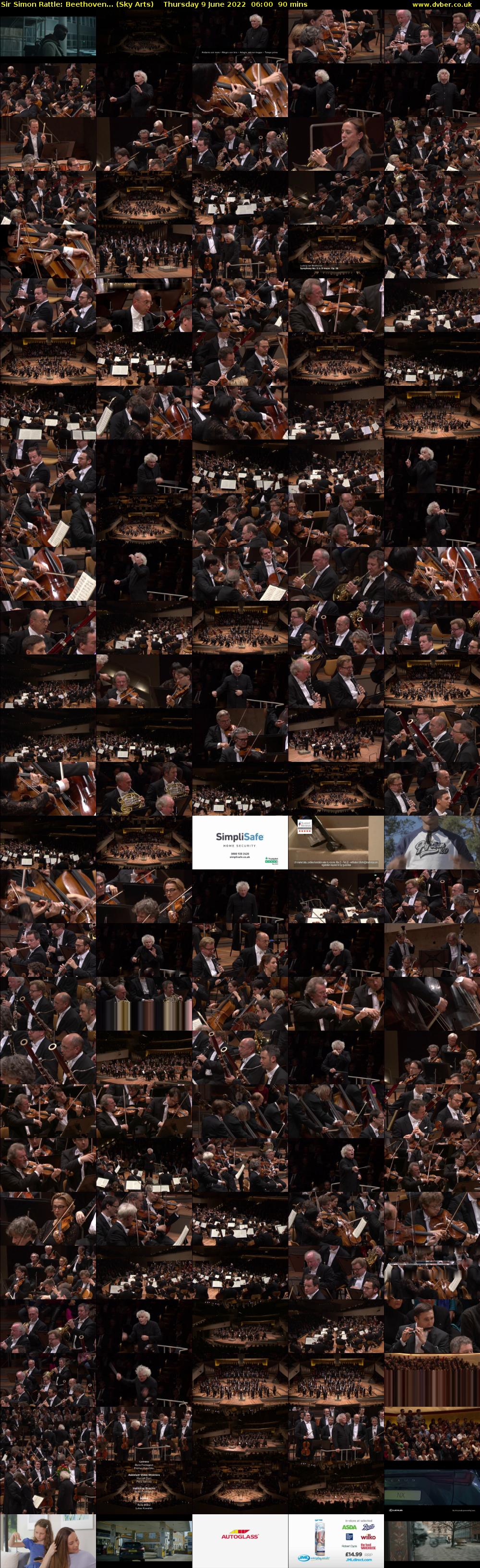 Sir Simon Rattle: Beethoven... (Sky Arts) Thursday 9 June 2022 06:00 - 07:30
