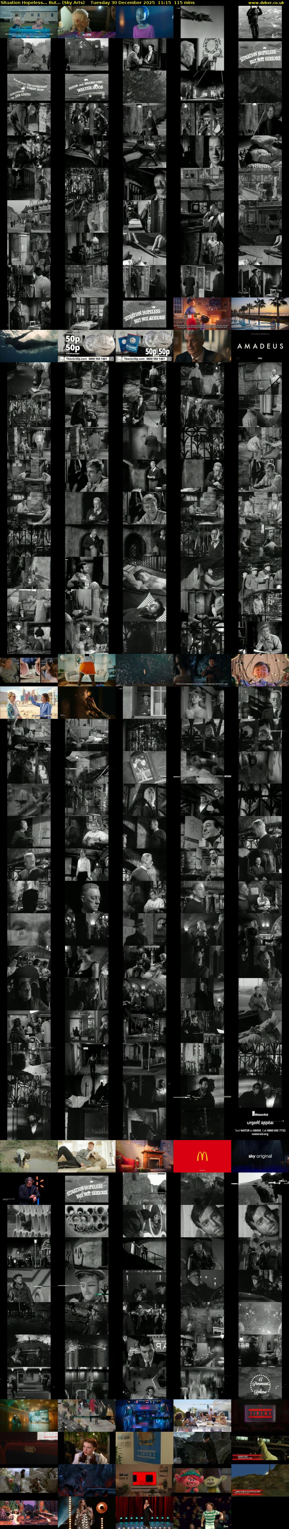 Situation Hopeless... But... (Sky Arts) Tuesday 30 December 2025 11:15 - 13:10