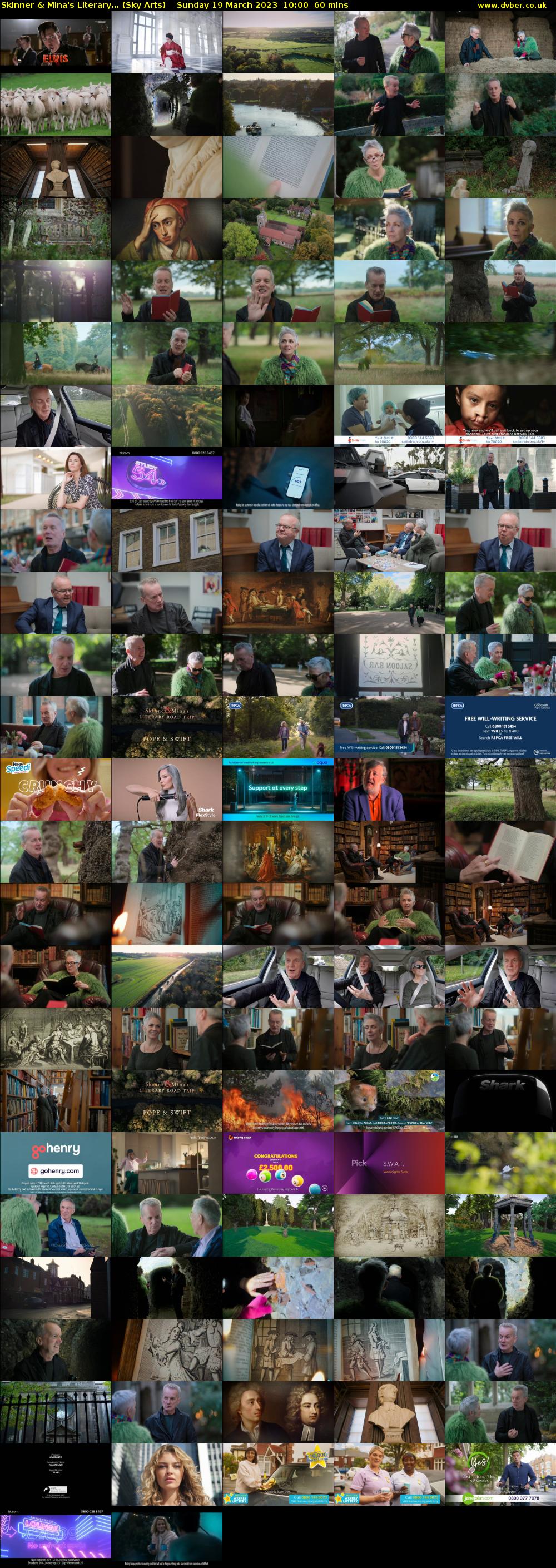 Skinner & Mina's Literary... (Sky Arts) Sunday 19 March 2023 10:00 - 11:00