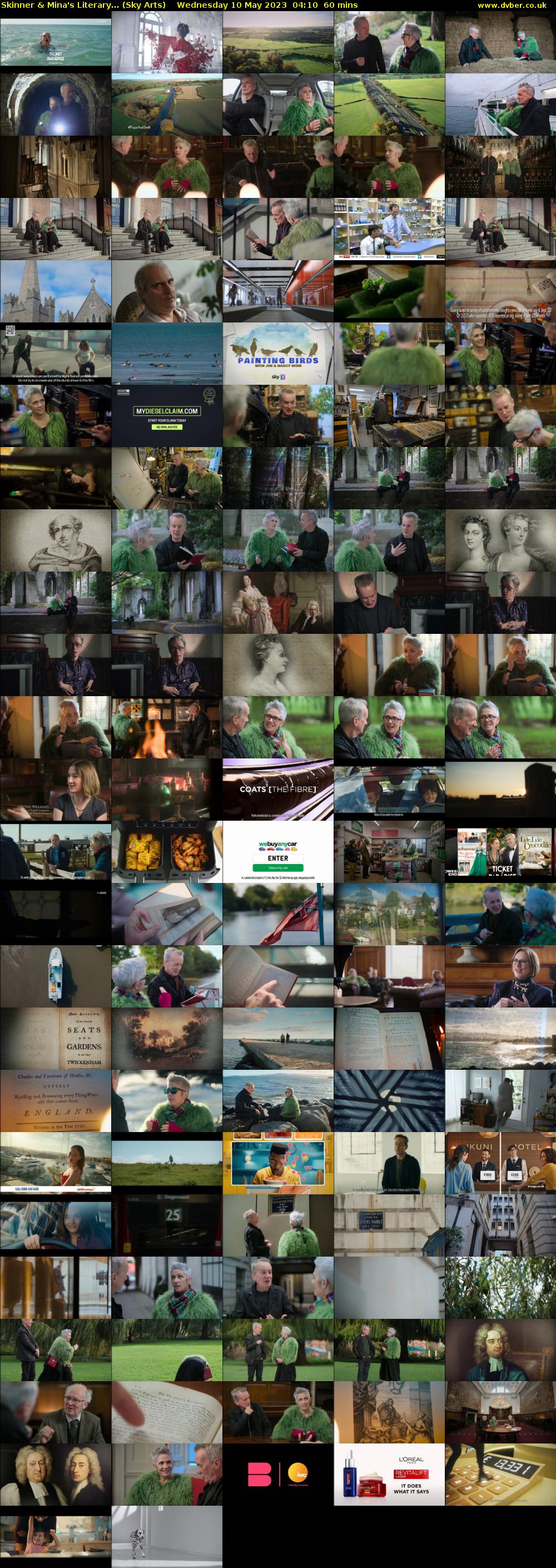 Skinner & Mina's Literary... (Sky Arts) Wednesday 10 May 2023 04:10 - 05:10