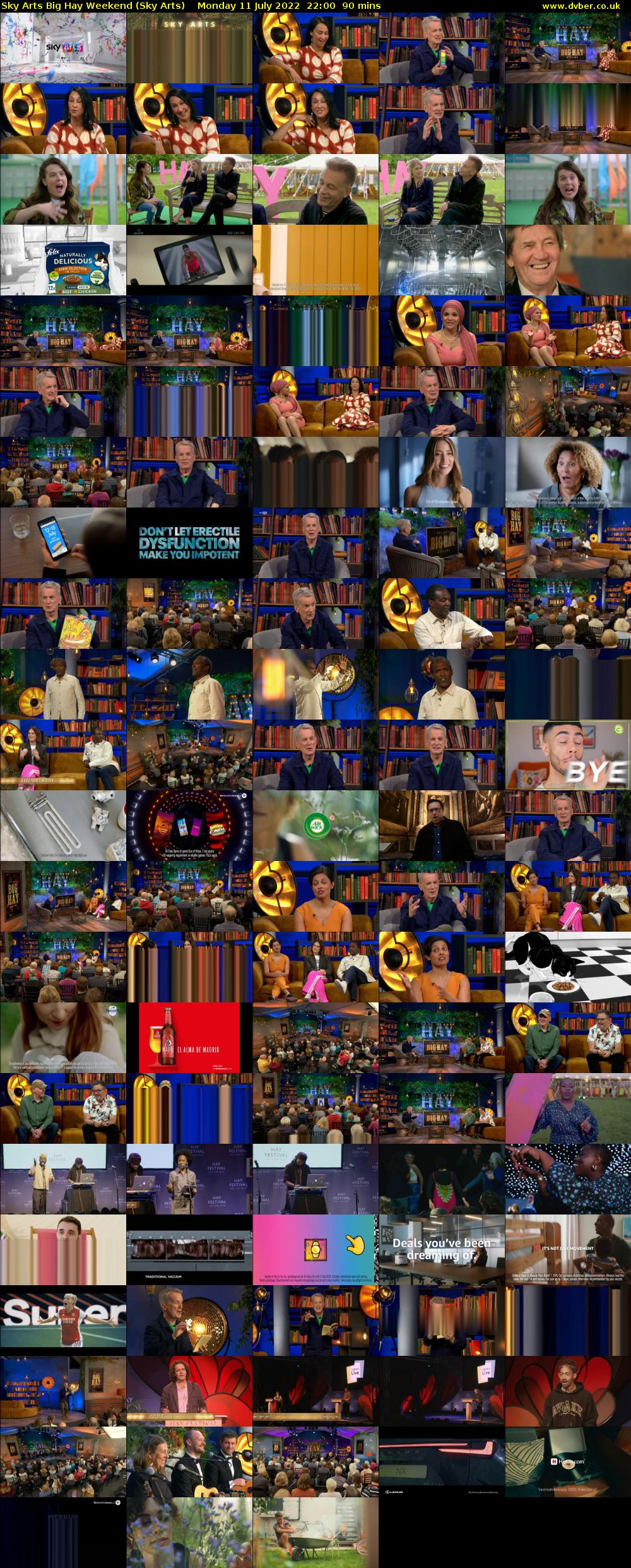 Sky Arts Big Hay Weekend (Sky Arts) Monday 11 July 2022 22:00 - 23:30