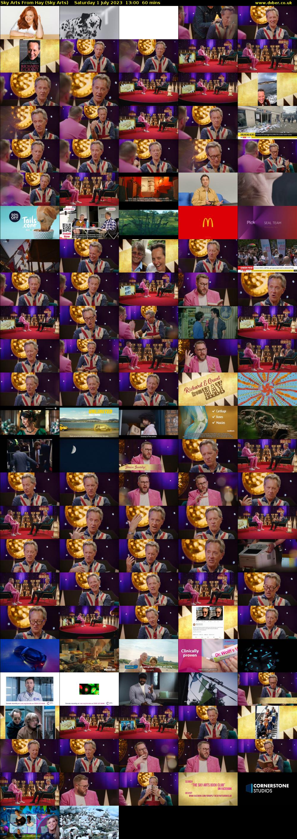 Sky Arts From Hay (Sky Arts) Saturday 1 July 2023 13:00 - 14:00