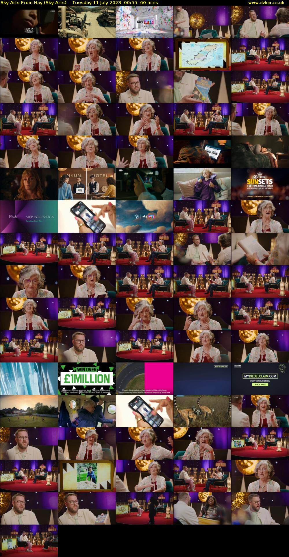 Sky Arts From Hay (Sky Arts) Tuesday 11 July 2023 00:55 - 01:55