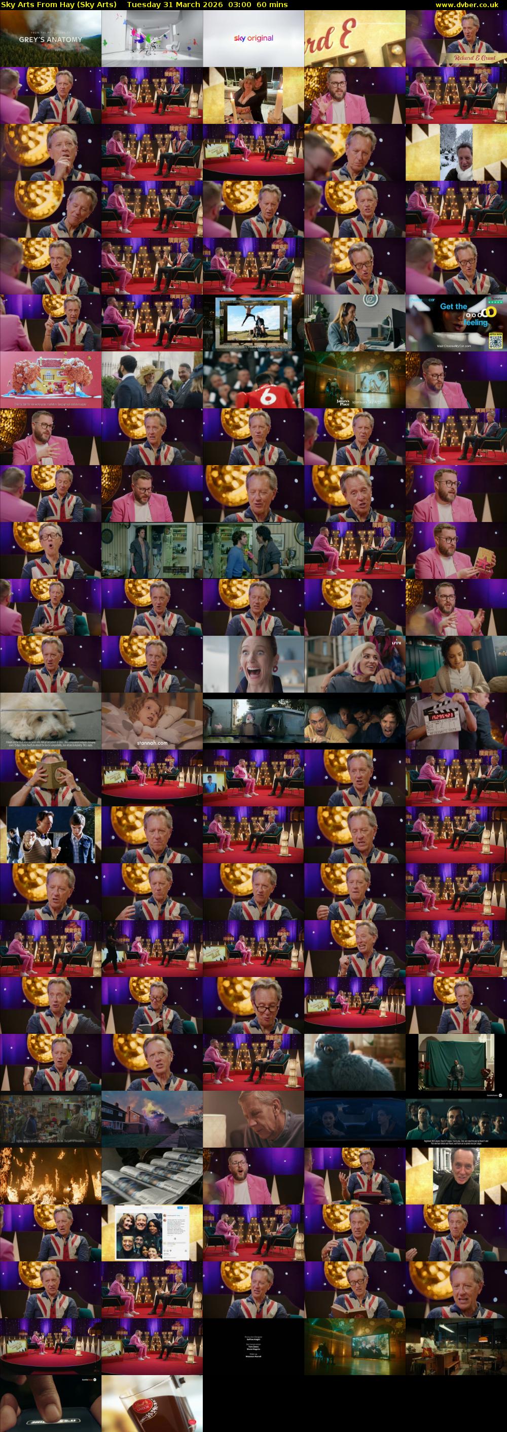 Sky Arts From Hay (Sky Arts) Tuesday 31 March 2026 03:00 - 04:00