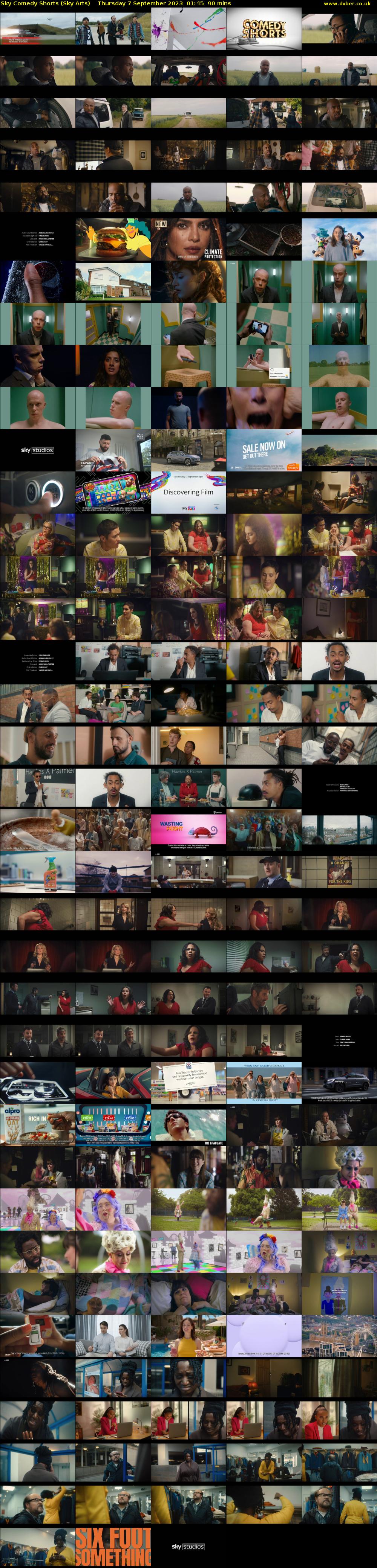 Sky Comedy Shorts (Sky Arts) Thursday 7 September 2023 01:45 - 03:15