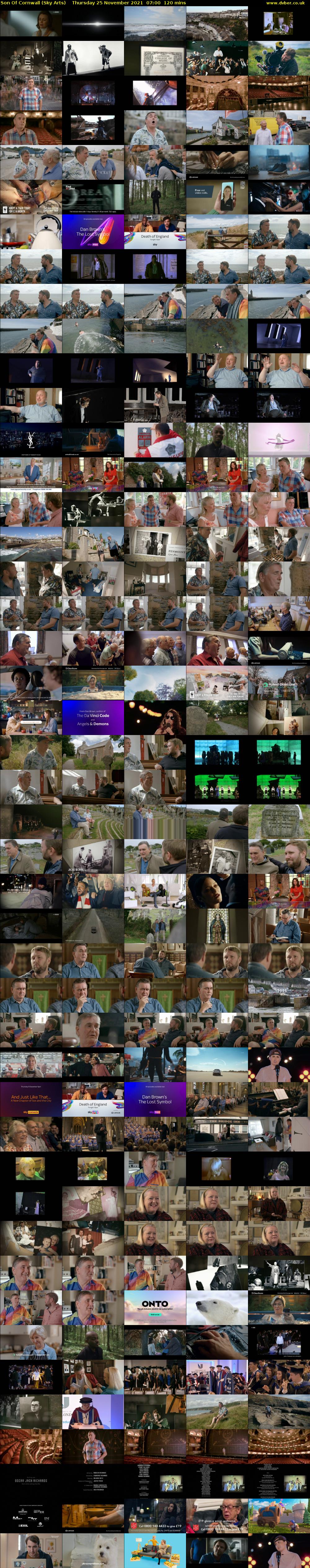 Son Of Cornwall (Sky Arts) Thursday 25 November 2021 07:00 - 09:00