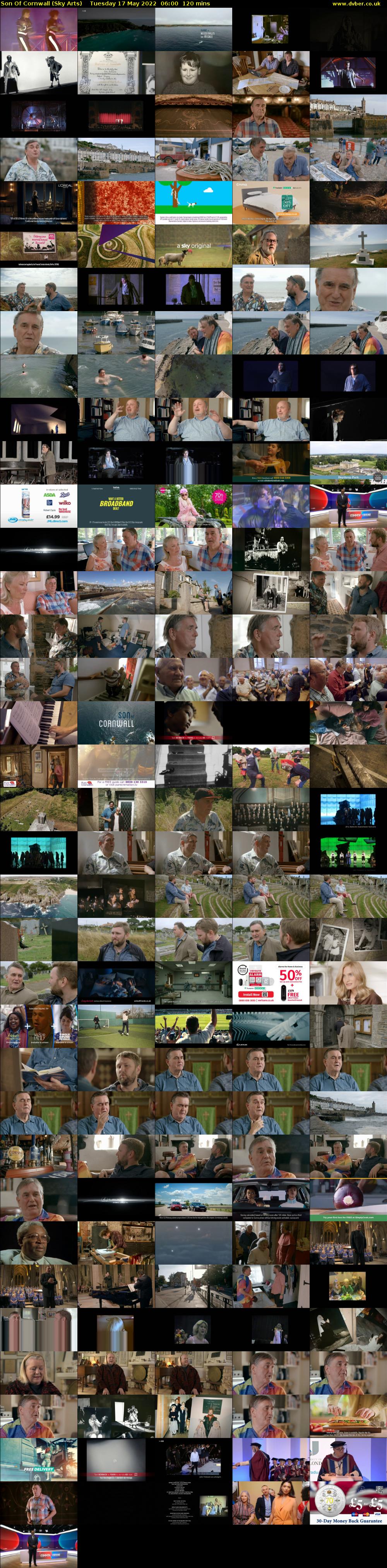 Son Of Cornwall (Sky Arts) Tuesday 17 May 2022 06:00 - 08:00