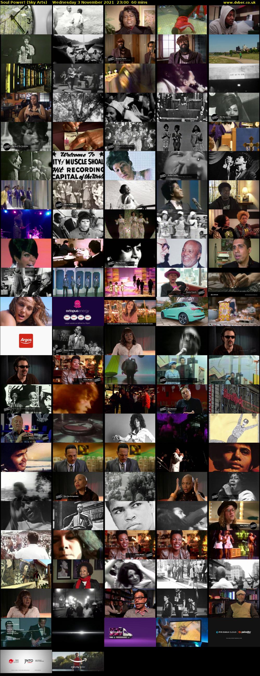 Soul Power! (Sky Arts) Wednesday 3 November 2021 23:00 - 00:00