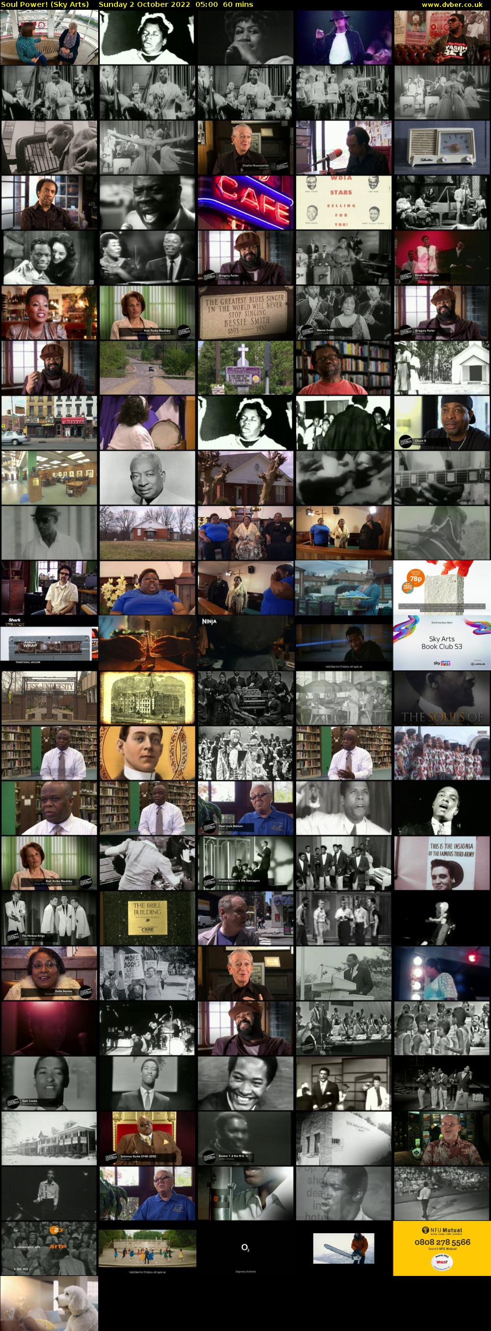 Soul Power! (Sky Arts) Sunday 2 October 2022 05:00 - 06:00