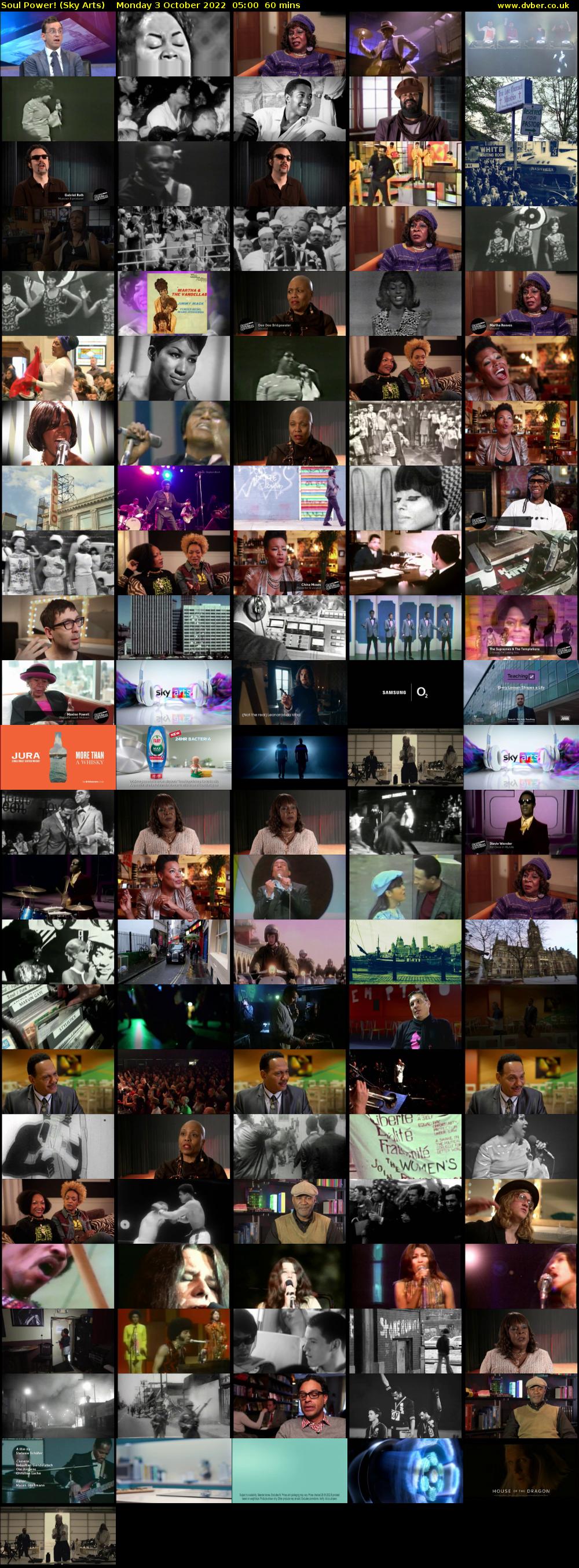 Soul Power! (Sky Arts) Monday 3 October 2022 05:00 - 06:00