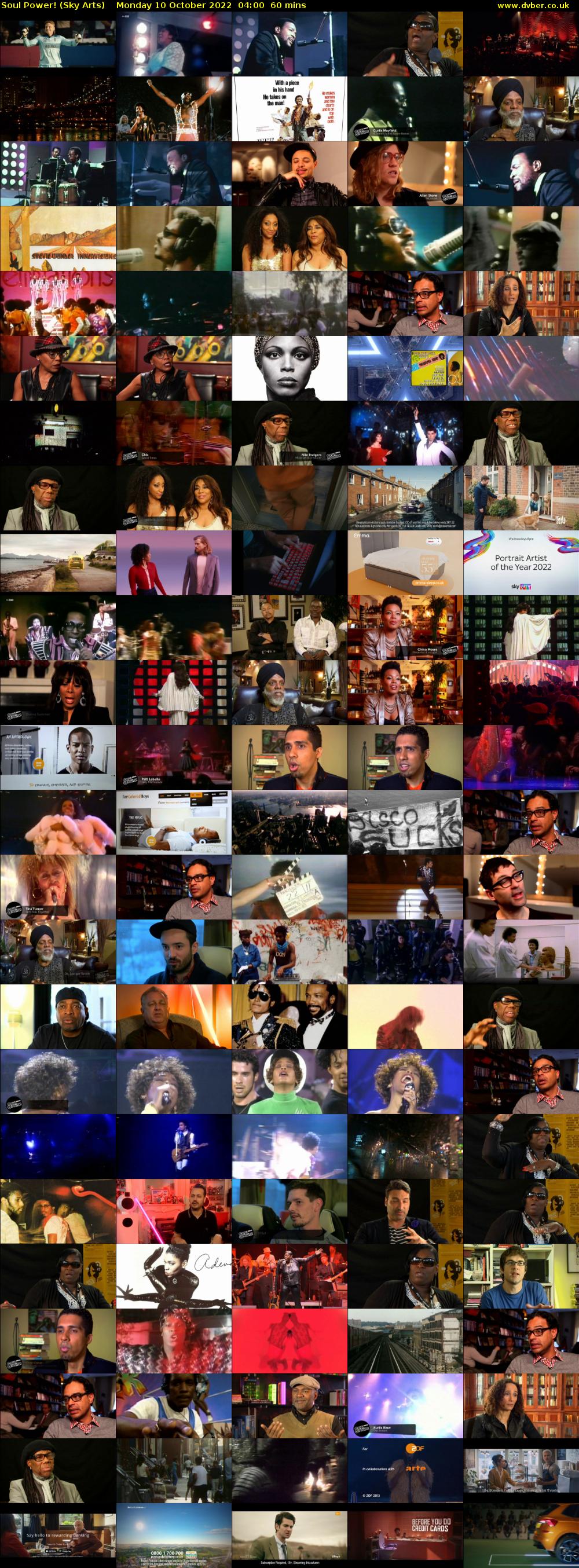 Soul Power! (Sky Arts) Monday 10 October 2022 04:00 - 05:00