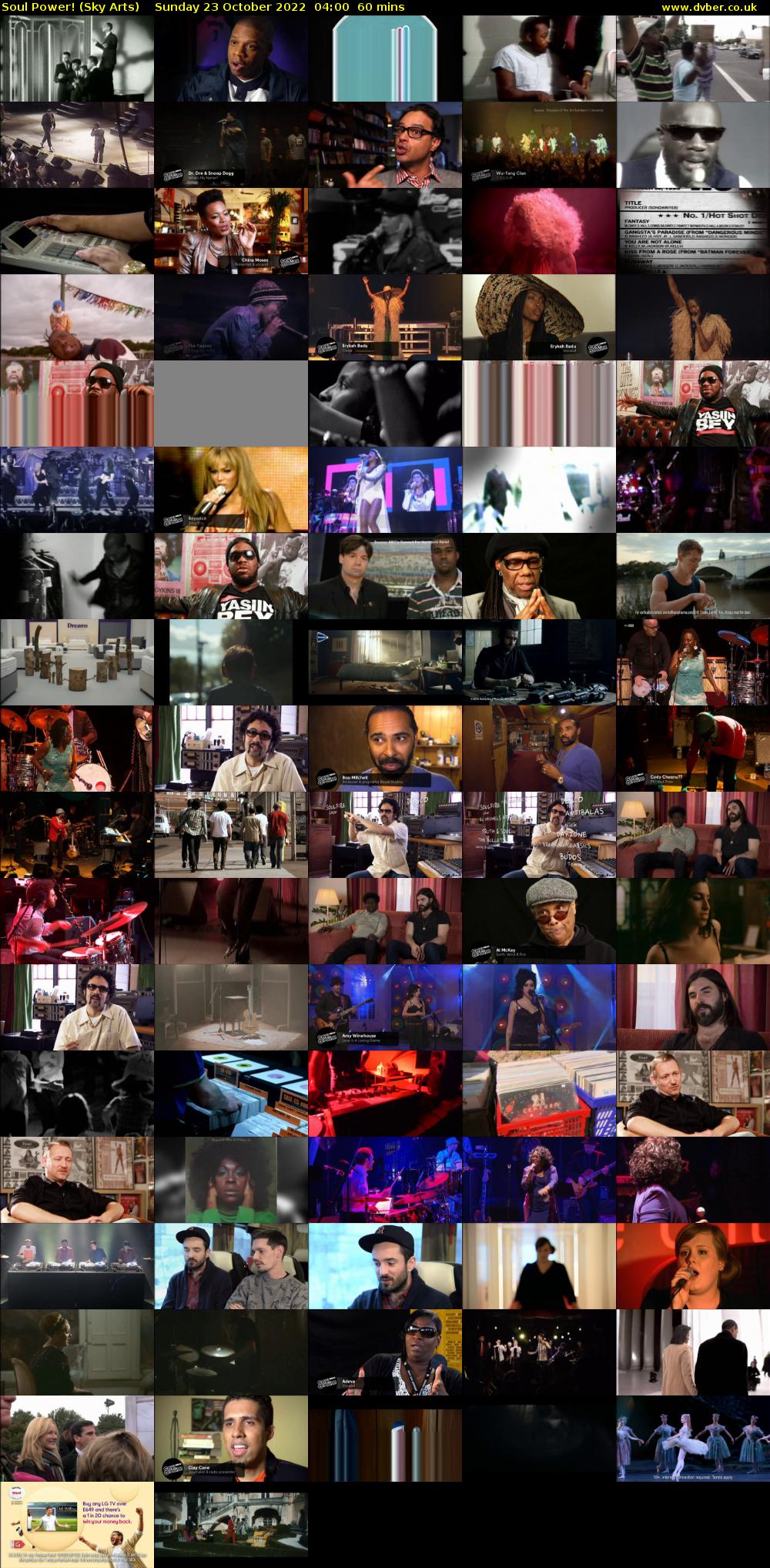Soul Power! (Sky Arts) Sunday 23 October 2022 04:00 - 05:00