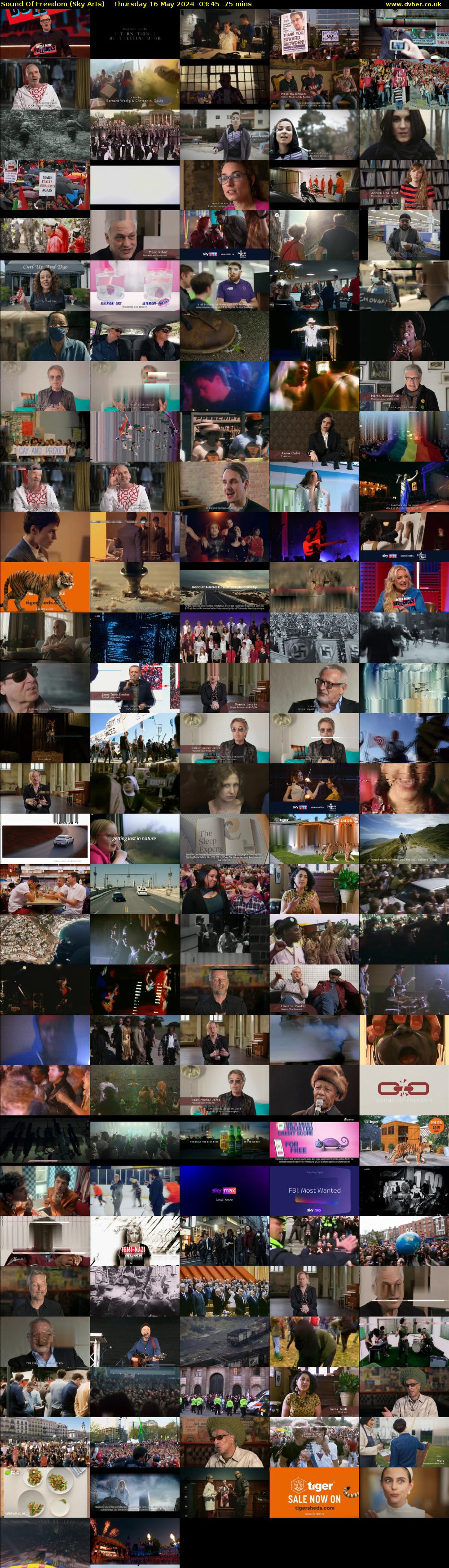 Sound Of Freedom (Sky Arts) Thursday 16 May 2024 03:45 - 05:00
