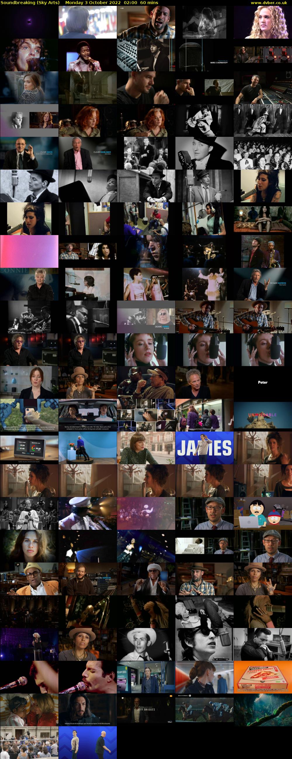 Soundbreaking (Sky Arts) Monday 3 October 2022 02:00 - 03:00