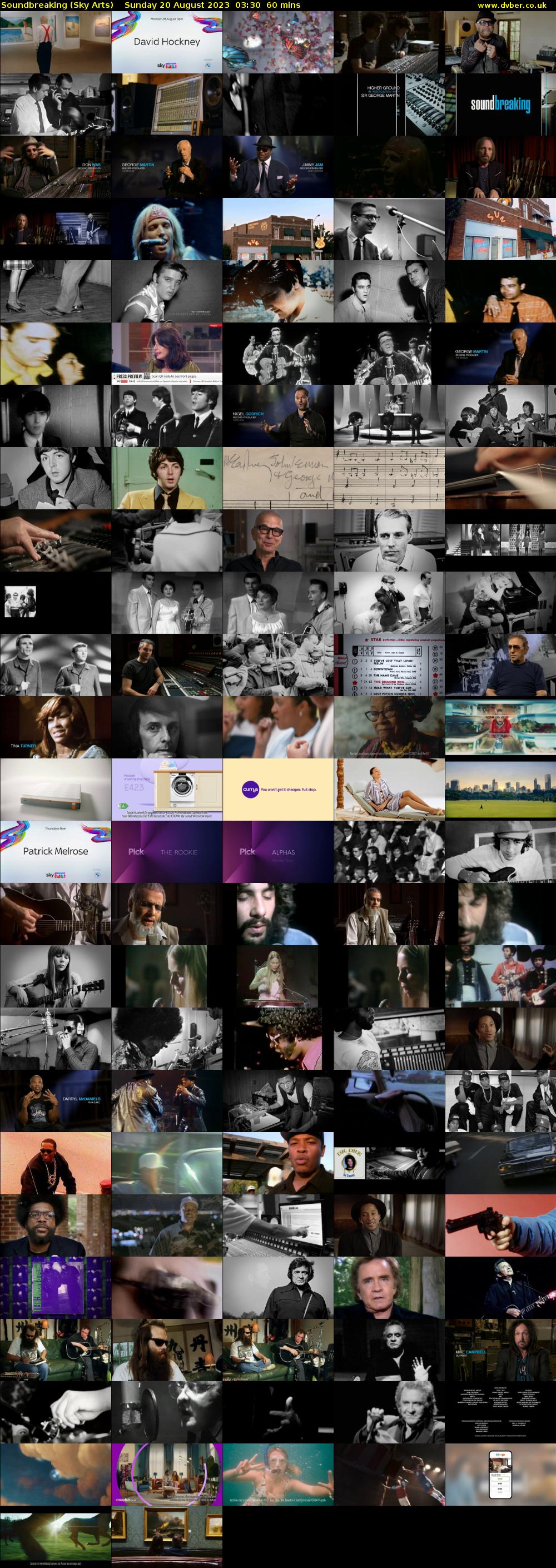 Soundbreaking (Sky Arts) Sunday 20 August 2023 03:30 - 04:30