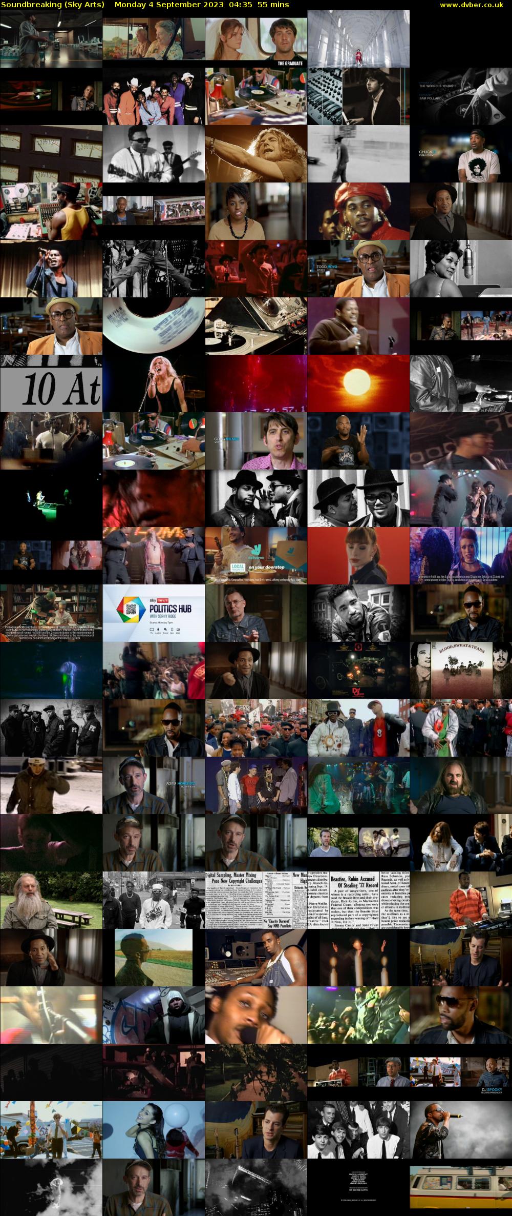 Soundbreaking (Sky Arts) Monday 4 September 2023 04:35 - 05:30