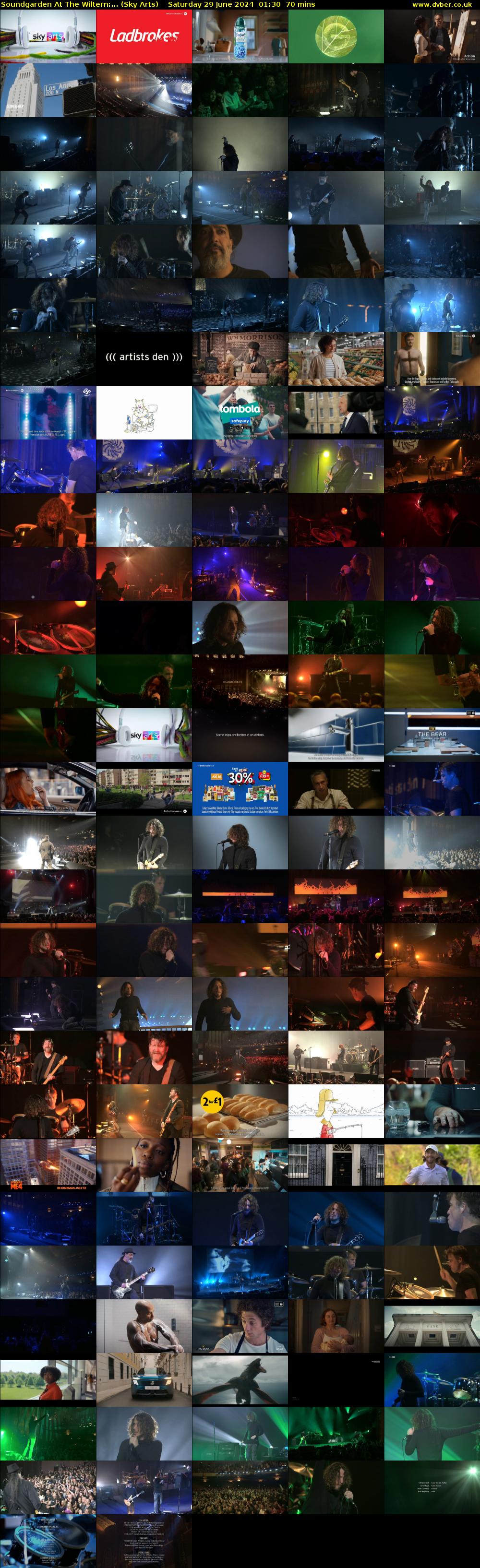 Soundgarden At The Wiltern:... (Sky Arts) Saturday 29 June 2024 01:30 - 02:40