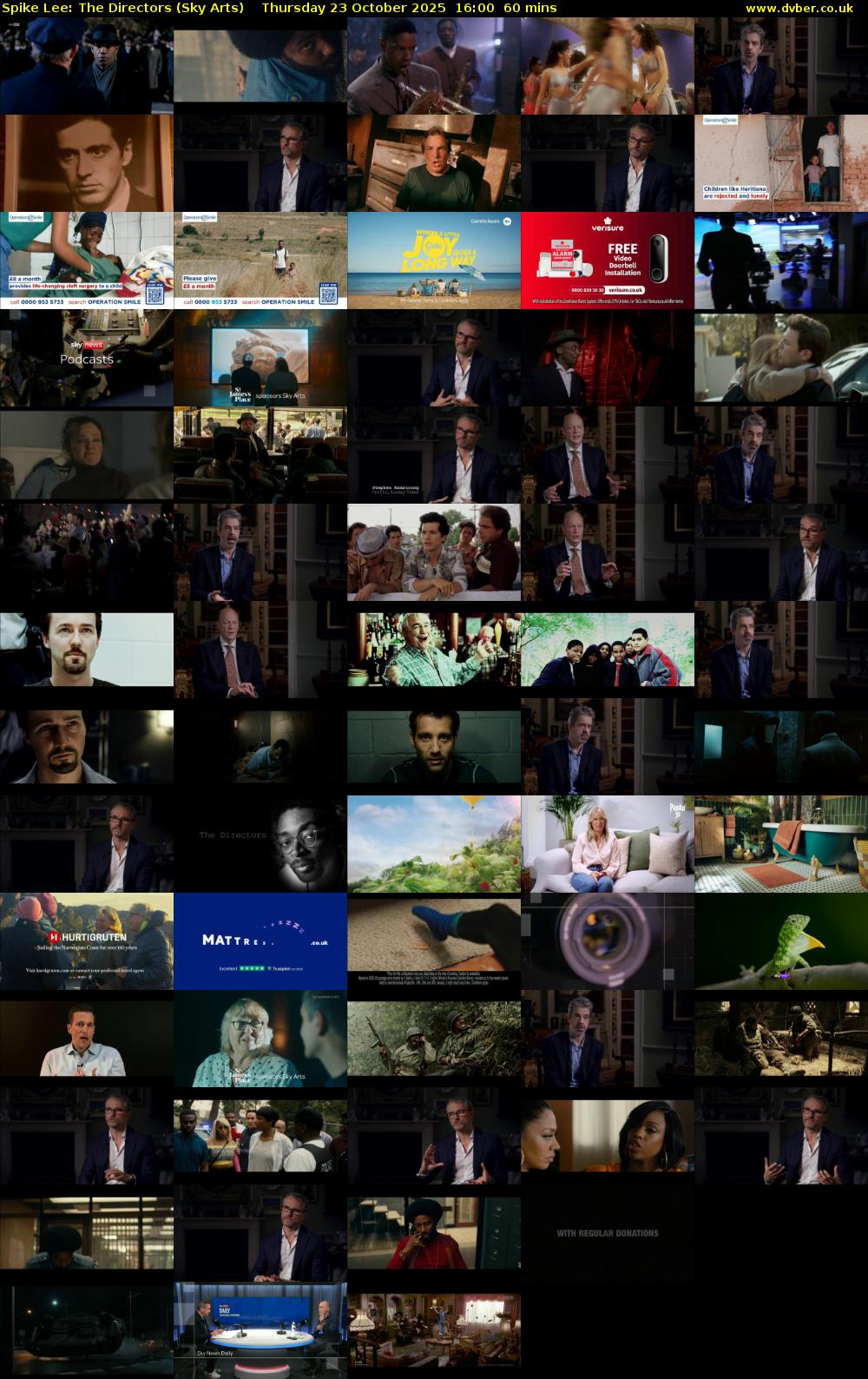 Spike Lee: The Directors (Sky Arts) Thursday 23 October 2025 16:00 - 17:00