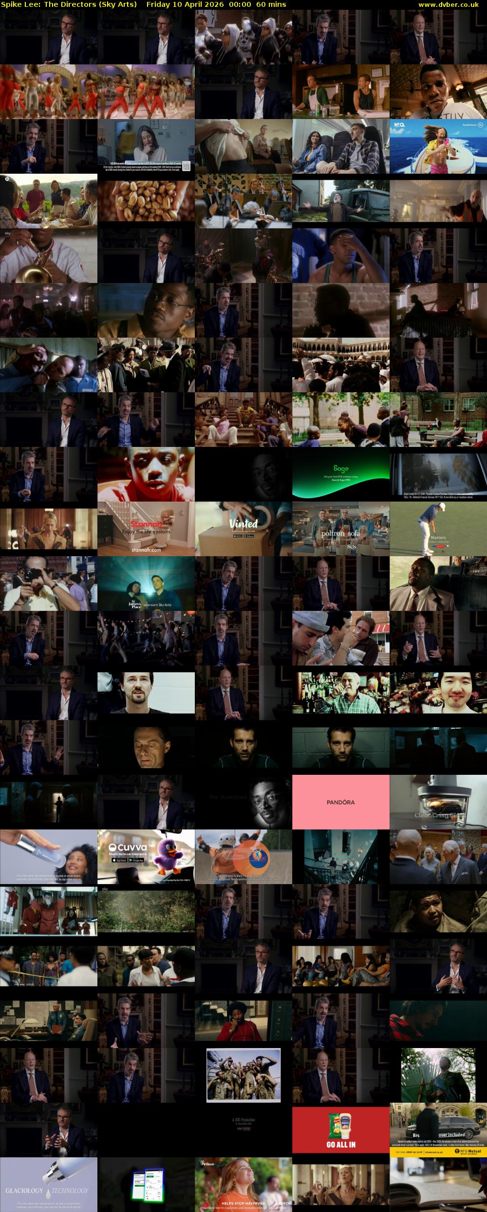 Spike Lee: The Directors (Sky Arts) Friday 10 April 2026 00:00 - 01:00