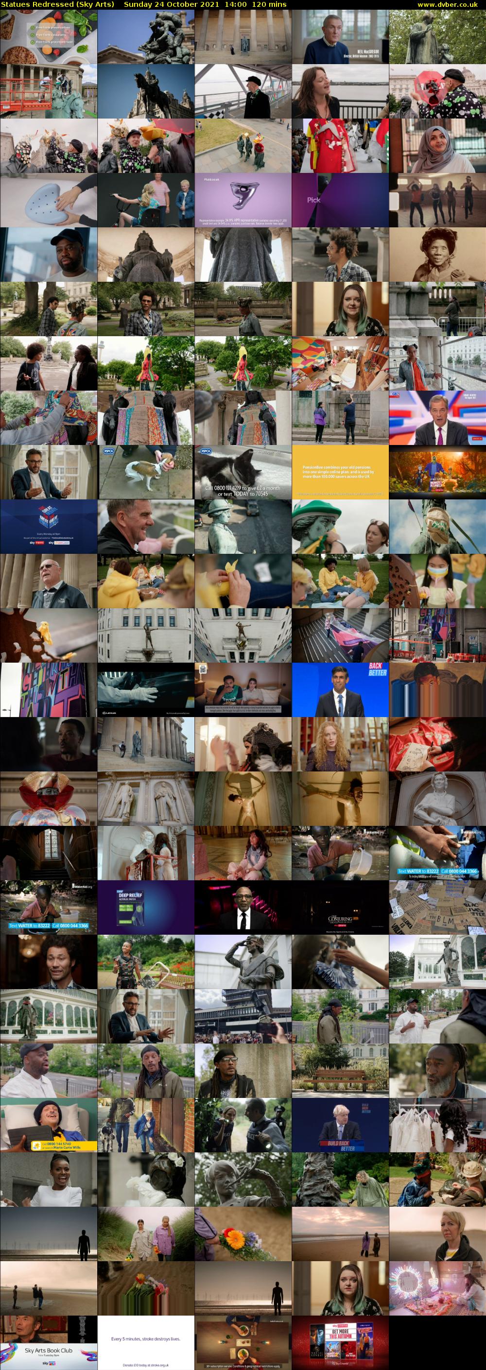 Statues Redressed (Sky Arts) Sunday 24 October 2021 14:00 - 16:00