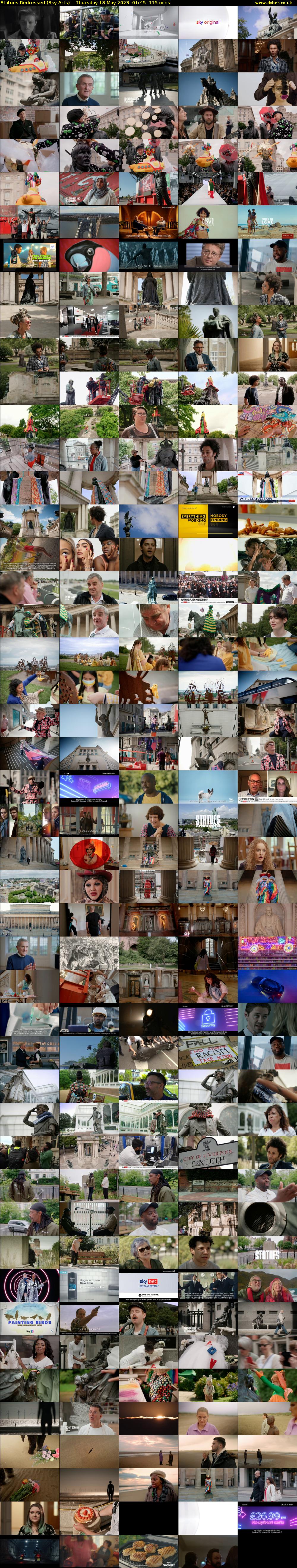 Statues Redressed (Sky Arts) Thursday 18 May 2023 01:45 - 03:40
