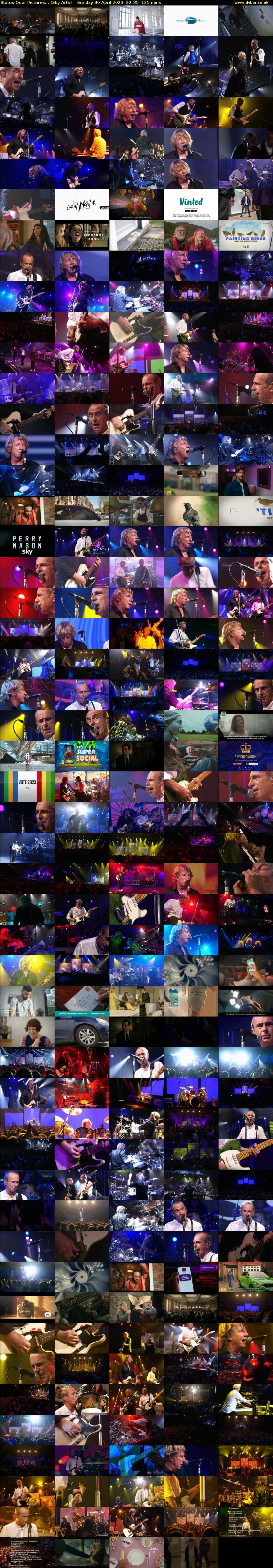 Status Quo: Pictures... (Sky Arts) Sunday 30 April 2023 22:35 - 00:40