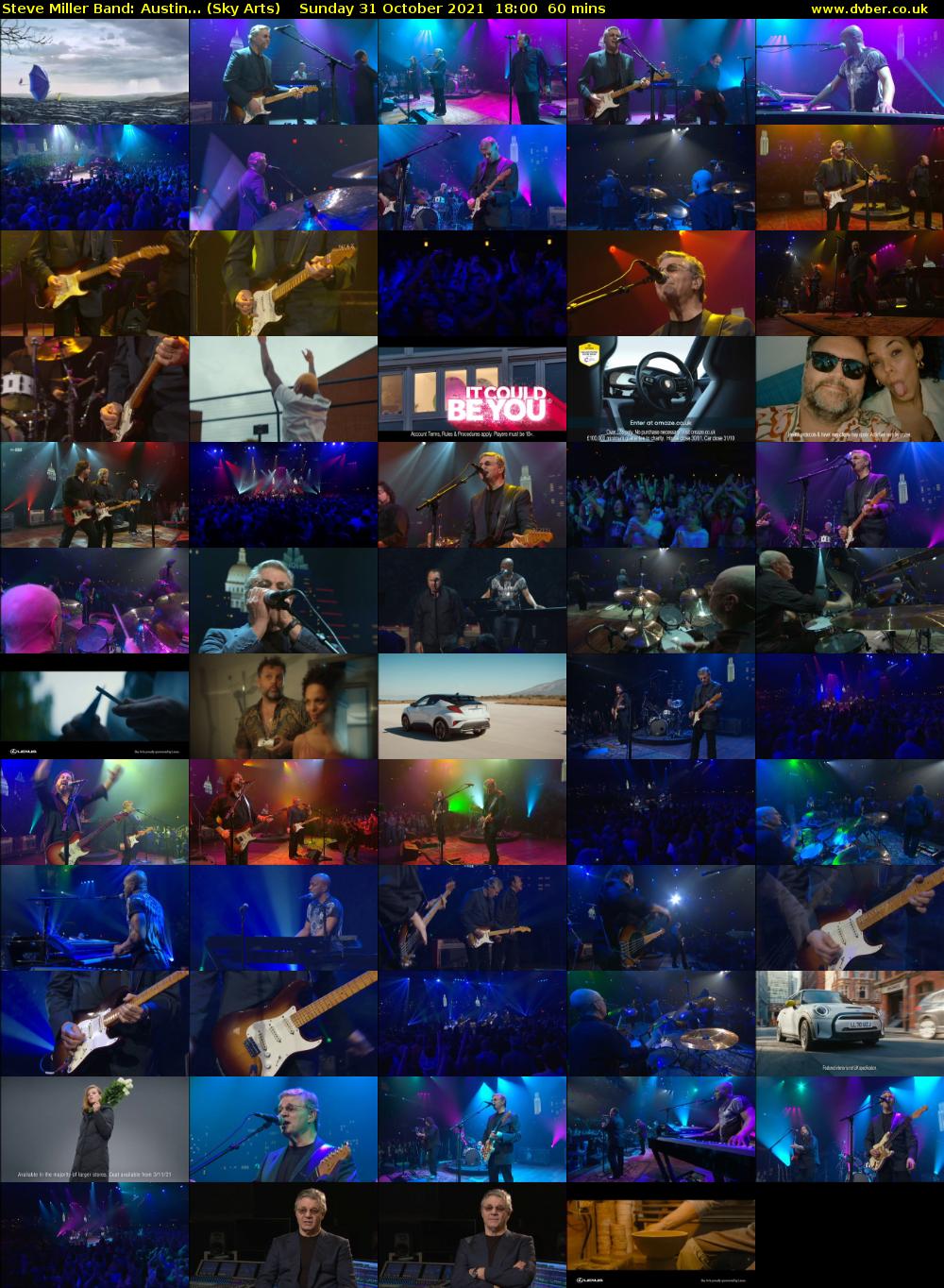 Steve Miller Band: Austin... (Sky Arts) Sunday 31 October 2021 18:00 - 19:00