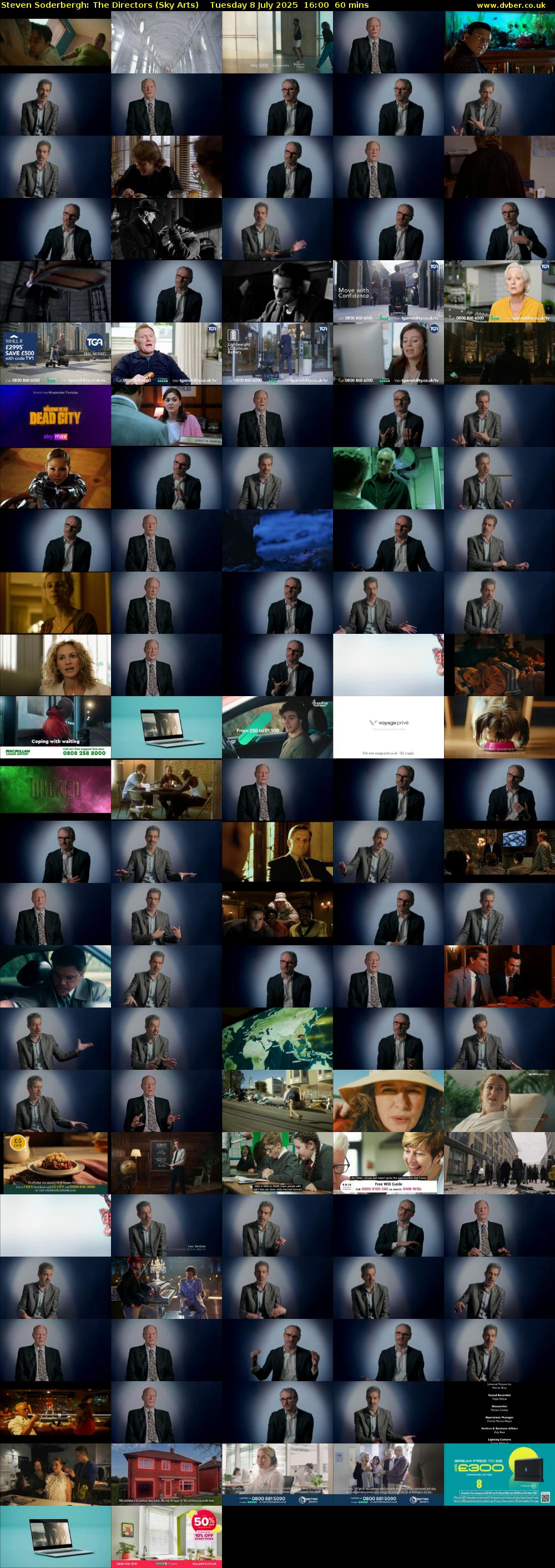 Steven Soderbergh: The Directors (Sky Arts) Tuesday 8 July 2025 16:00 - 17:00