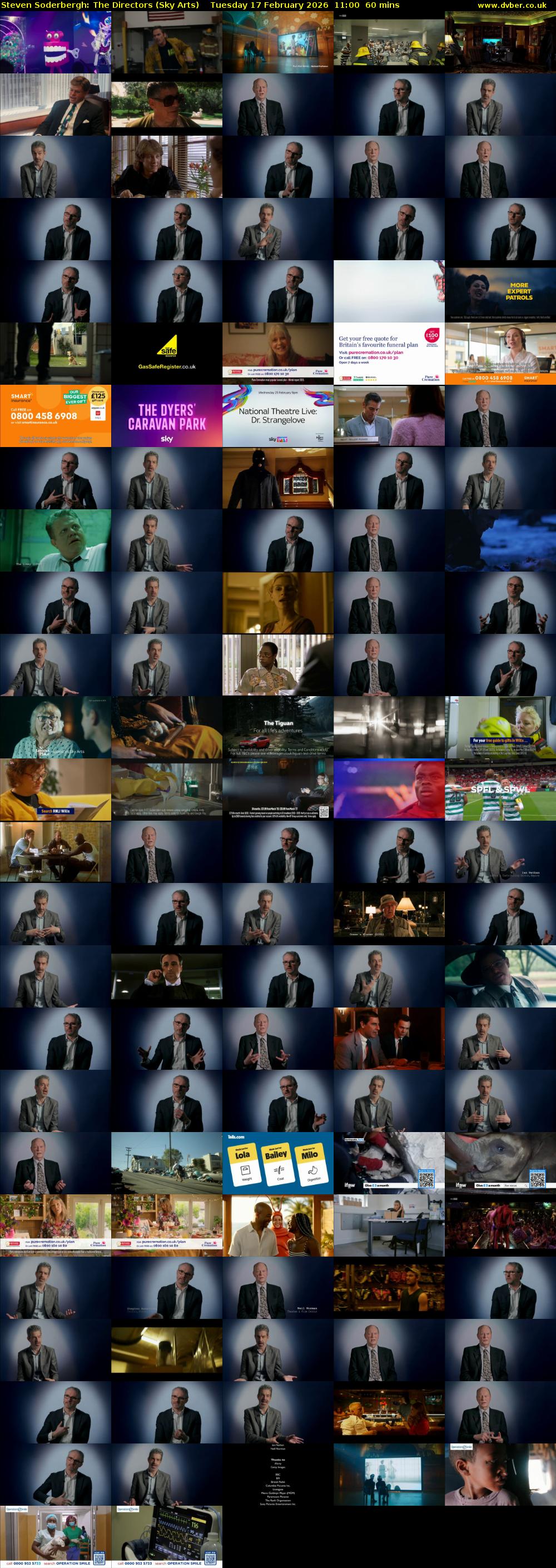 Steven Soderbergh: The Directors (Sky Arts) Tuesday 17 February 2026 11:00 - 12:00