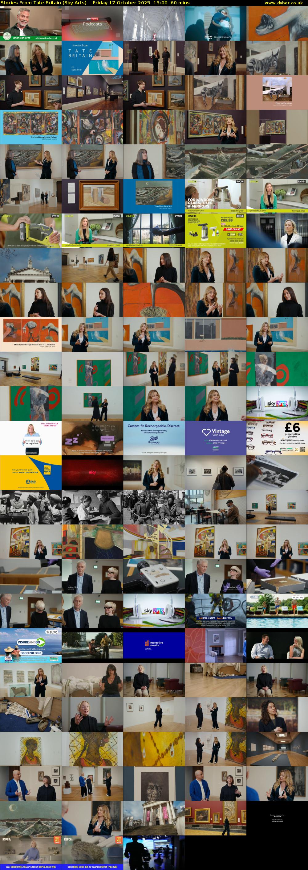 Stories From Tate Britain (Sky Arts) Friday 17 October 2025 15:00 - 16:00