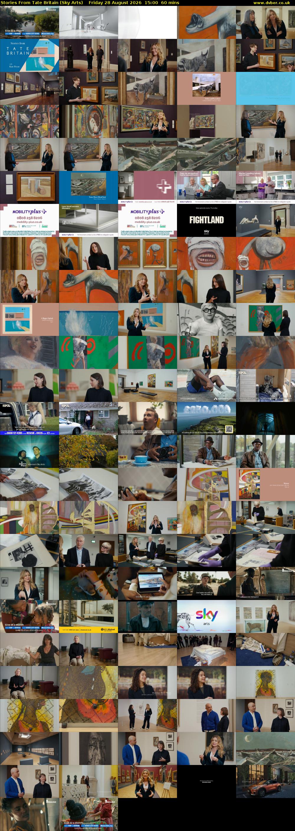 Stories From Tate Britain (Sky Arts) Friday 28 August 2026 15:00 - 16:00