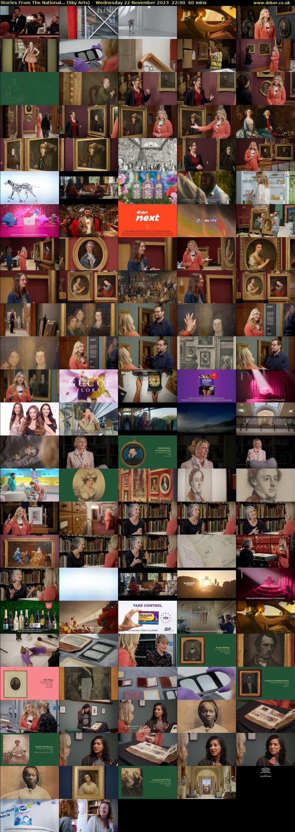 Stories From The National... (Sky Arts) Wednesday 22 November 2023 22:00 - 23:00