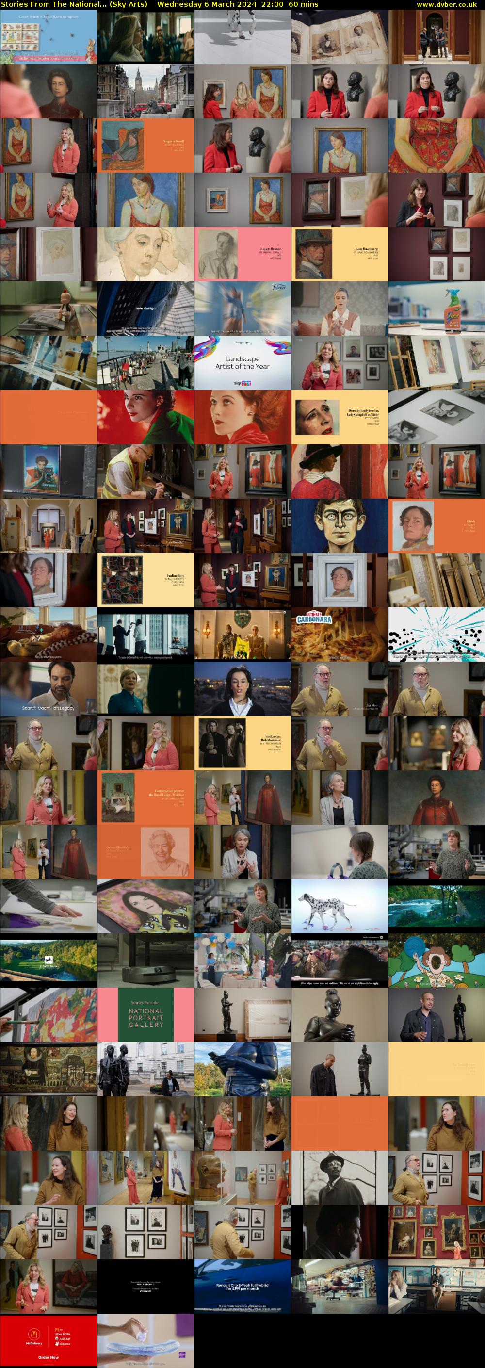 Stories From The National... (Sky Arts) Wednesday 6 March 2024 22:00 - 23:00