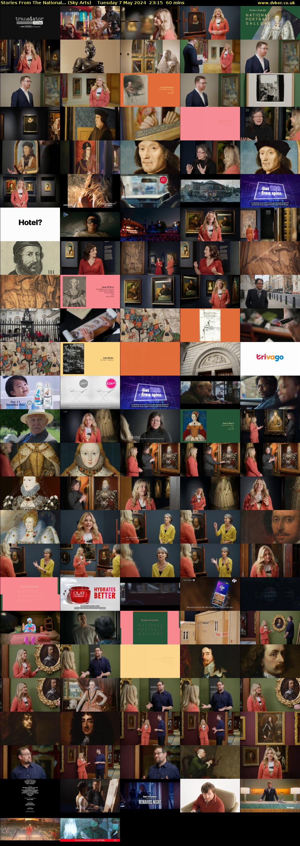 Stories From The National... (Sky Arts) Tuesday 7 May 2024 23:15 - 00:15