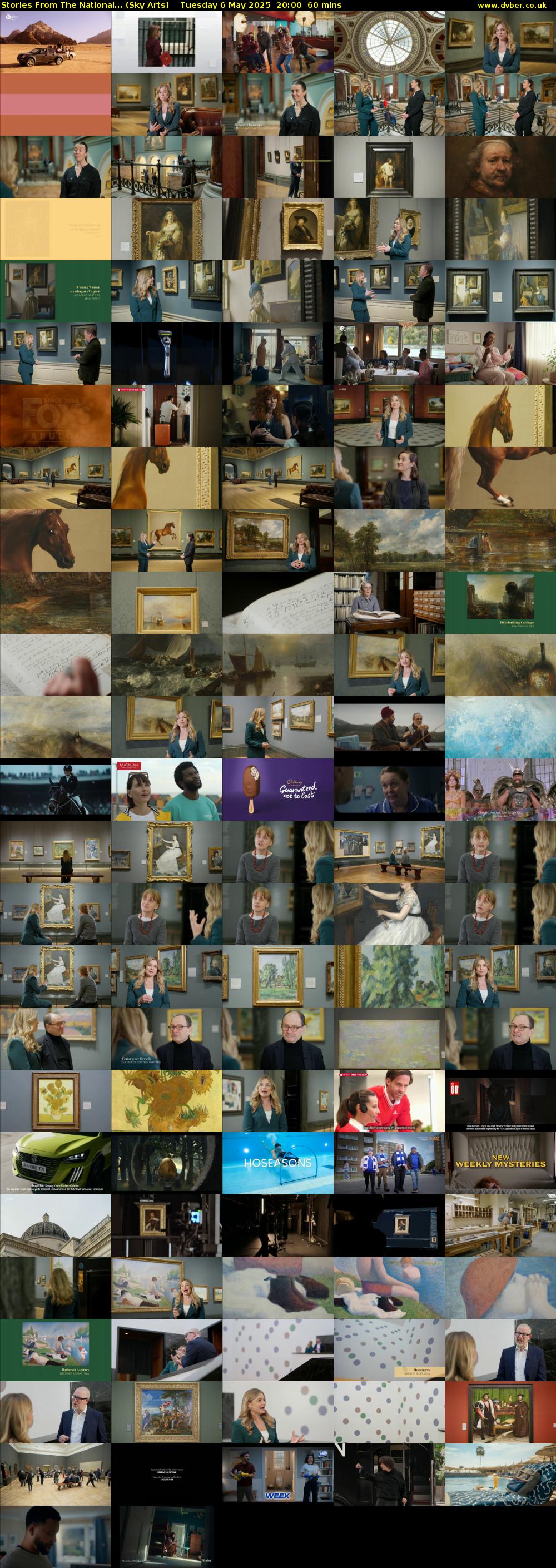 Stories From The National... (Sky Arts) Tuesday 6 May 2025 20:00 - 21:00
