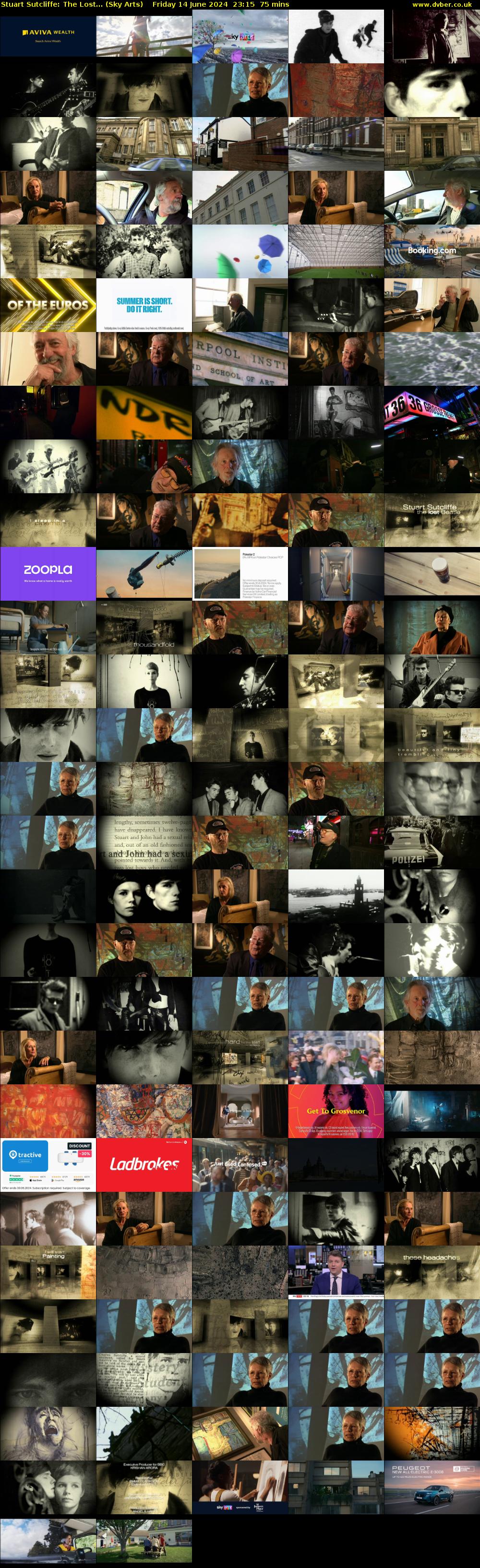 Stuart Sutcliffe: The Lost... (Sky Arts) Friday 14 June 2024 23:15 - 00:30