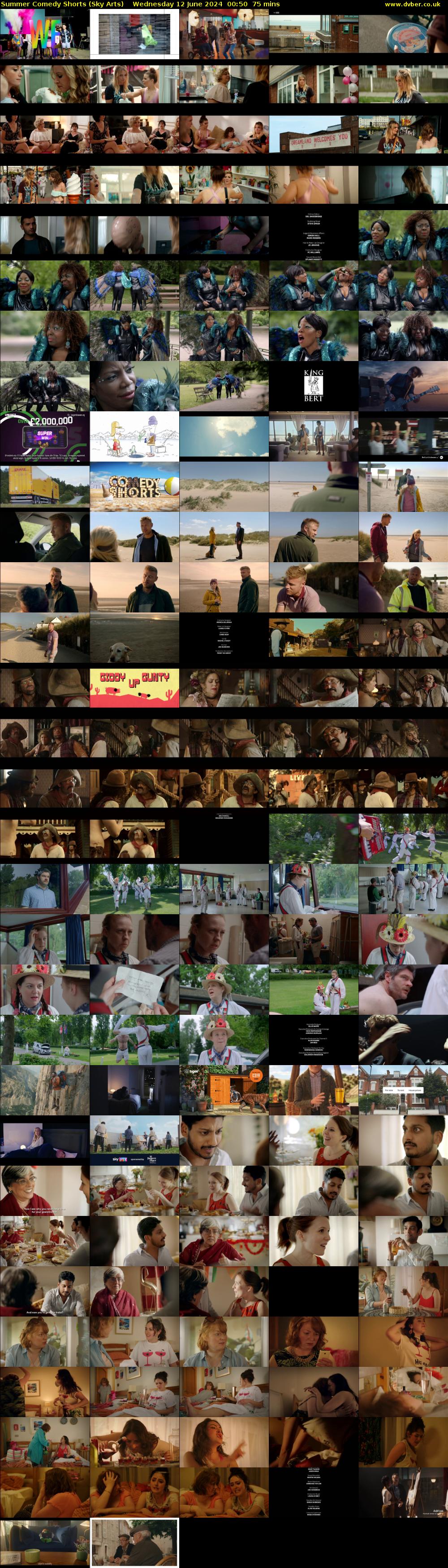 Summer Comedy Shorts (Sky Arts) Wednesday 12 June 2024 00:50 - 02:05