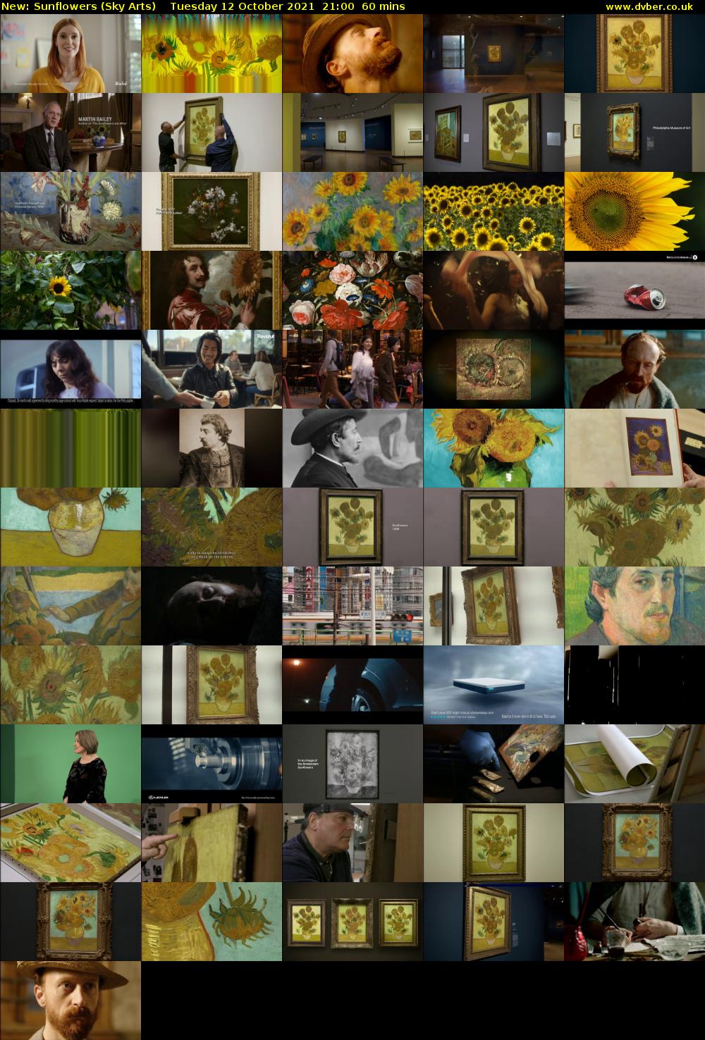 Sunflowers (Sky Arts) Tuesday 12 October 2021 21:00 - 22:00