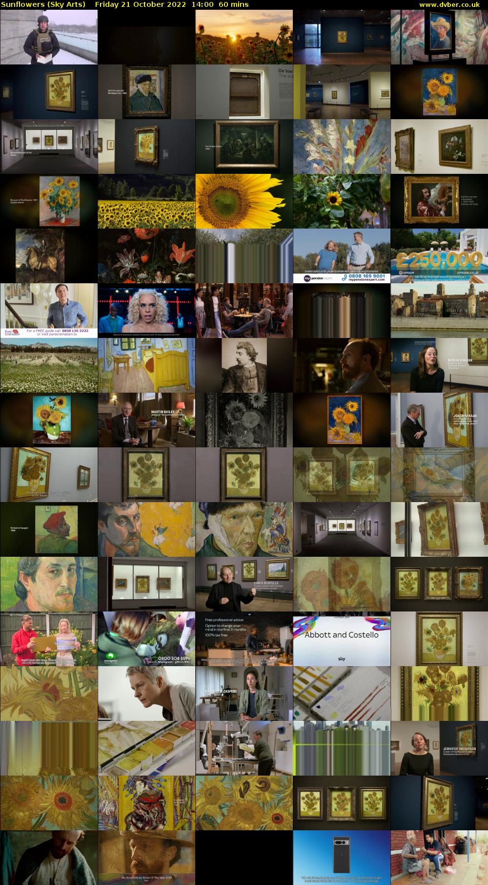 Sunflowers (Sky Arts) Friday 21 October 2022 14:00 - 15:00