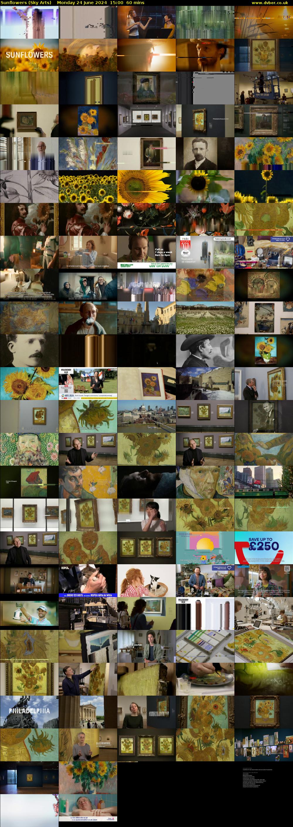 Sunflowers (Sky Arts) Monday 24 June 2024 15:00 - 16:00