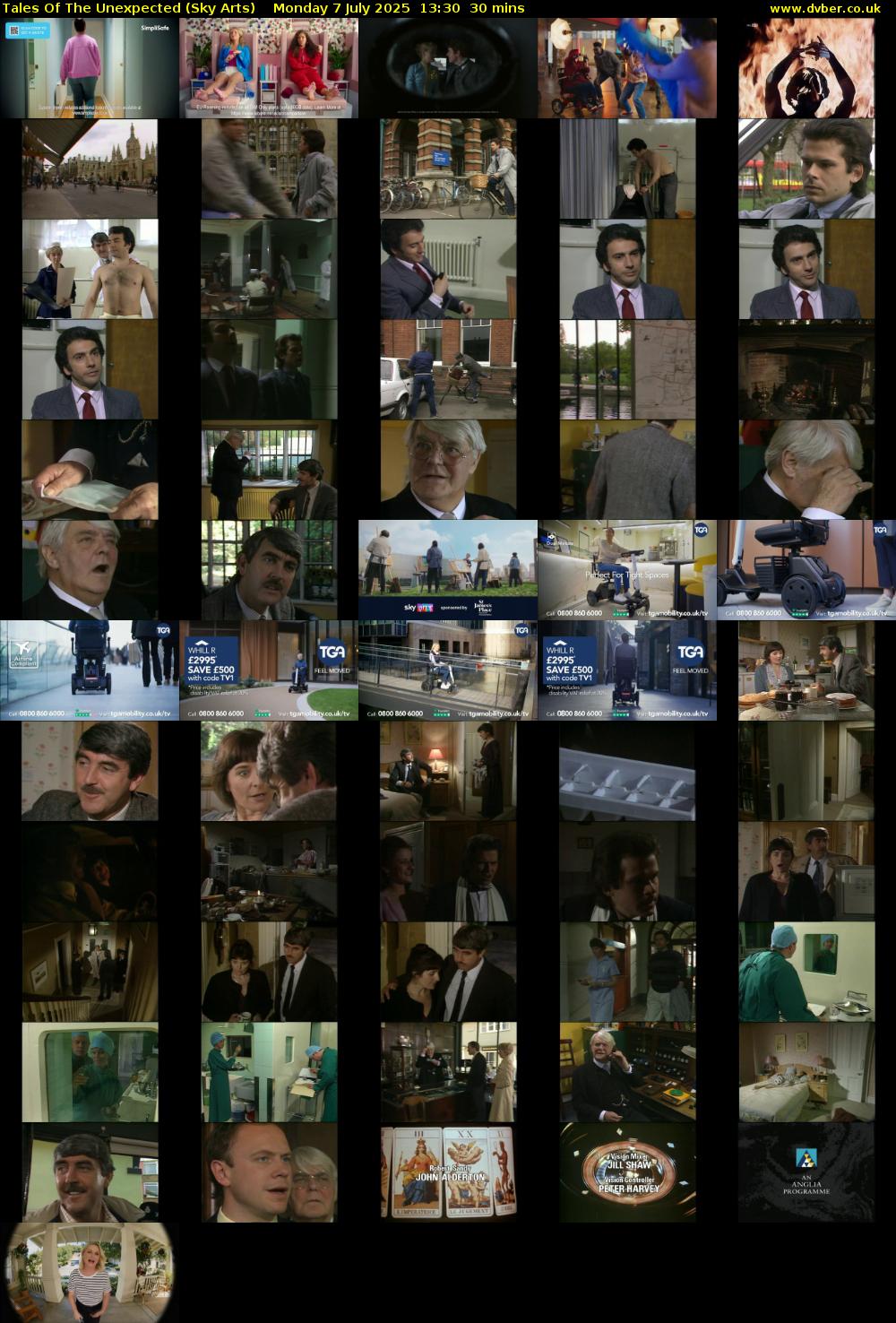 Tales Of The Unexpected (Sky Arts) Monday 7 July 2025 13:30 - 14:00
