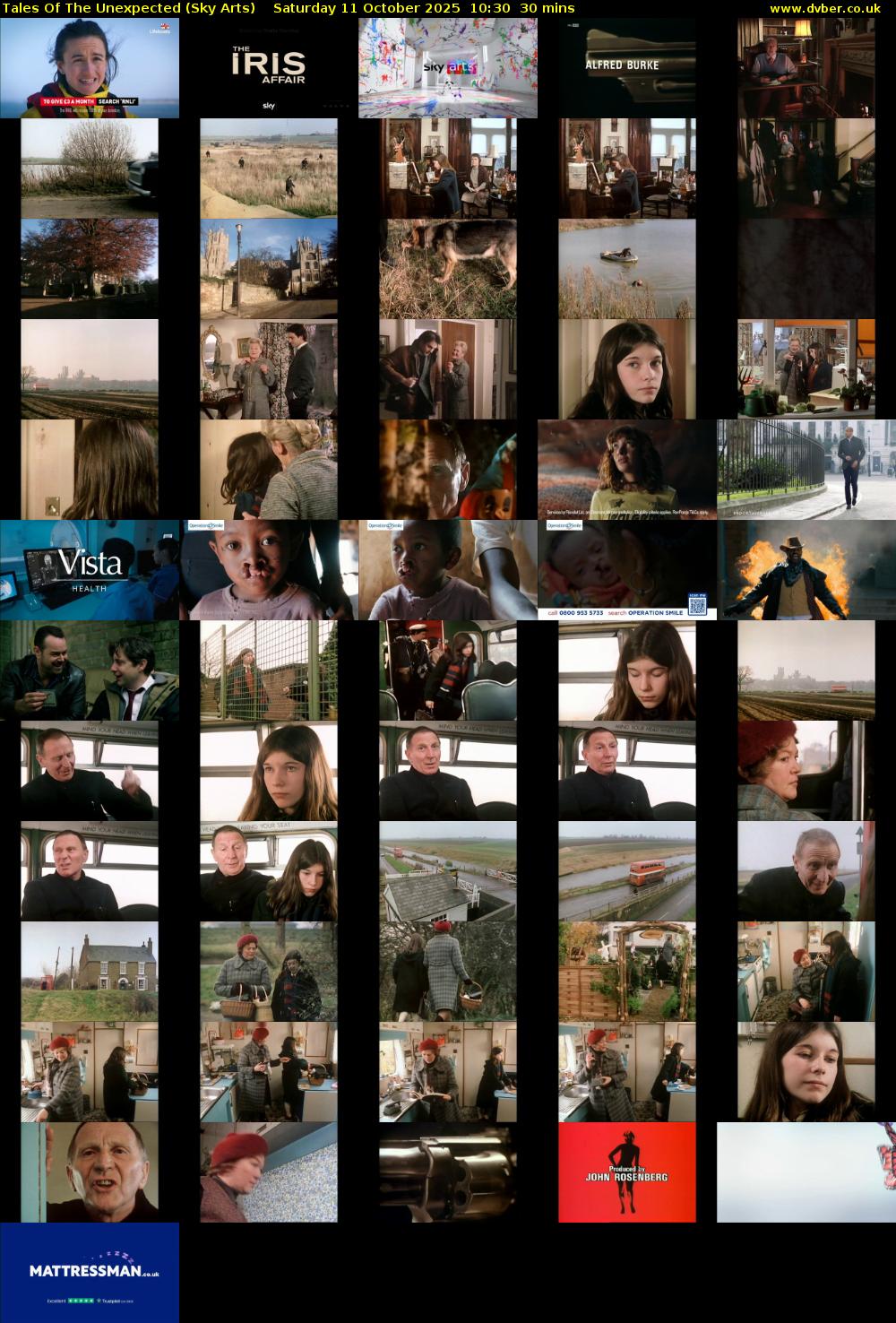 Tales Of The Unexpected (Sky Arts) Saturday 11 October 2025 10:30 - 11:00