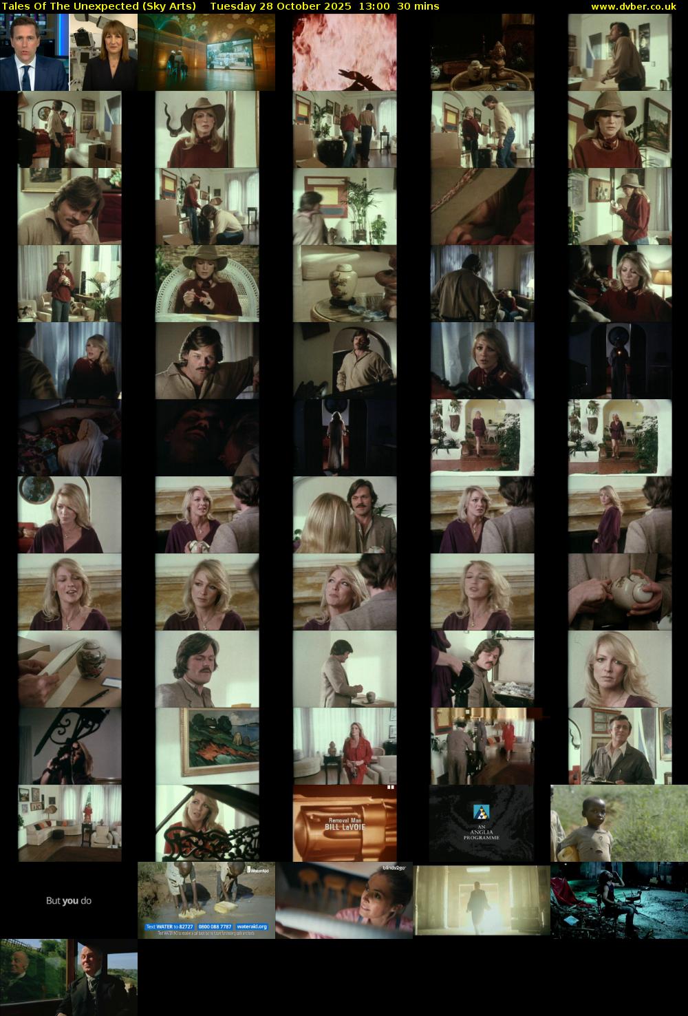 Tales Of The Unexpected (Sky Arts) Tuesday 28 October 2025 13:00 - 13:30