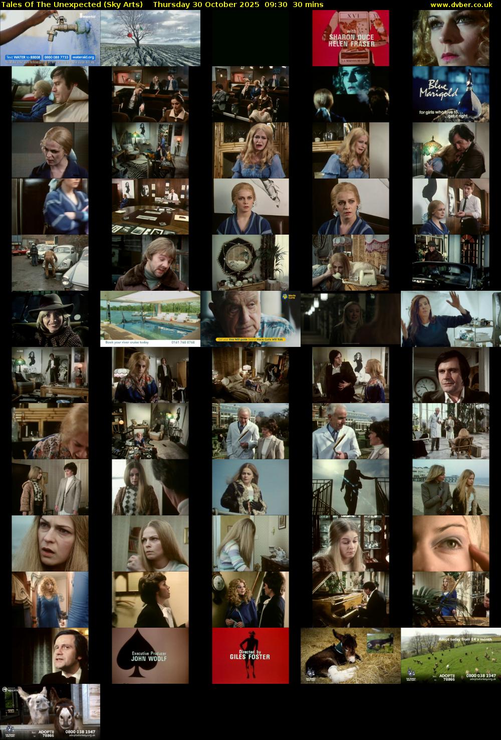 Tales Of The Unexpected (Sky Arts) Thursday 30 October 2025 09:30 - 10:00