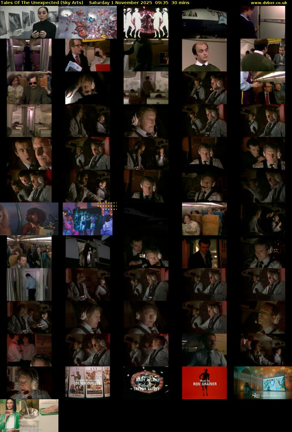 Tales Of The Unexpected (Sky Arts) Saturday 1 November 2025 09:35 - 10:05